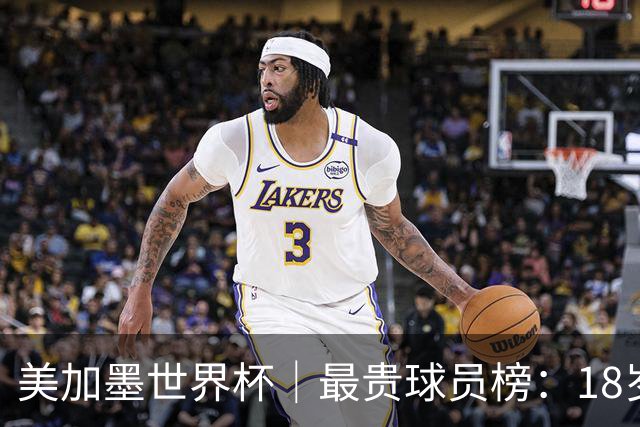美加墨世界杯｜最贵球员榜：18岁亚马尔身价超4亿美金